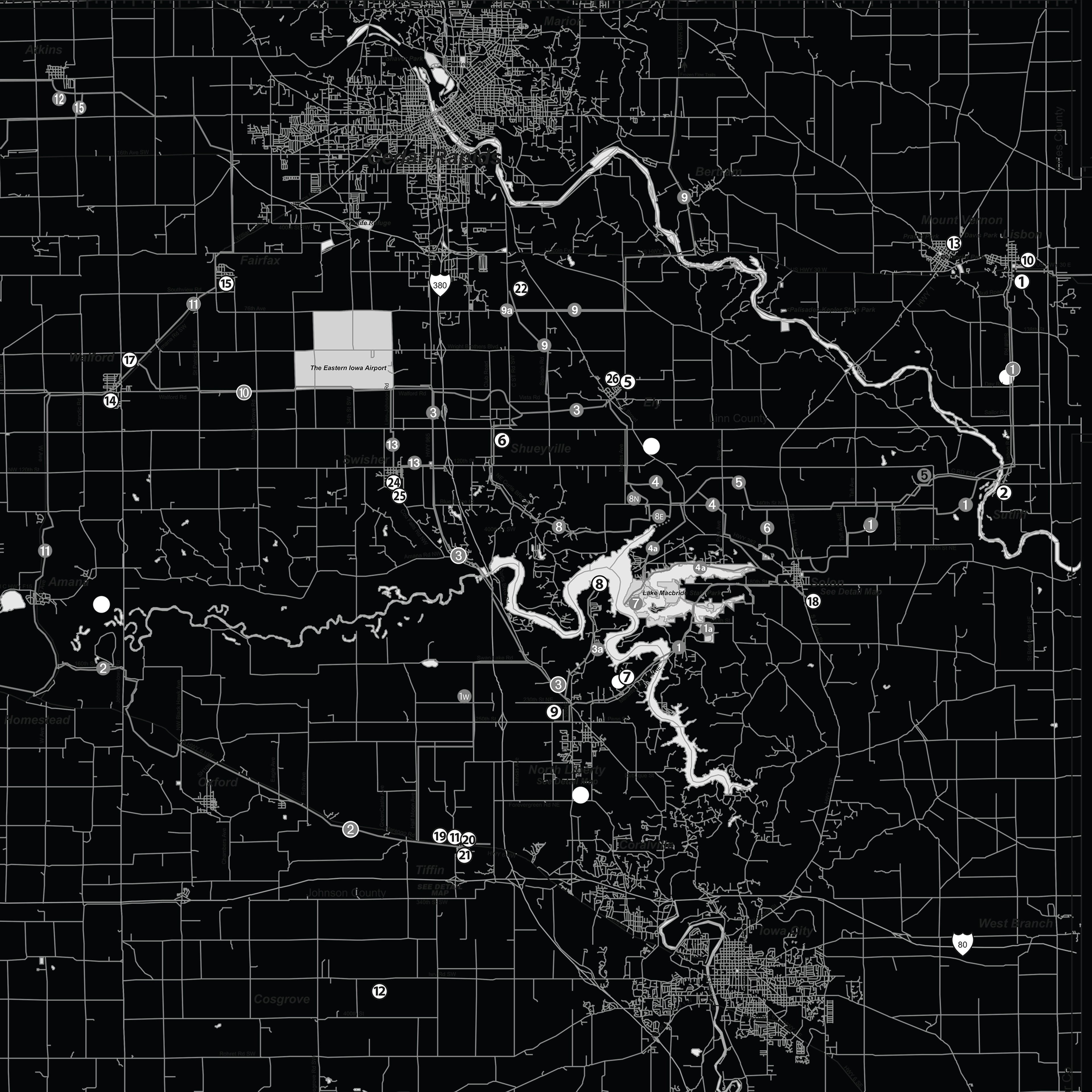 The Membership & Trail Map